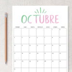 Load image into Gallery viewer, calendario para imprimir
