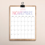 Load image into Gallery viewer, calendario para imprimir
