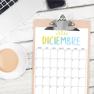 calendario para imprimir