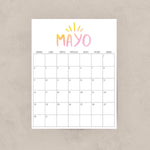 Load image into Gallery viewer, calendario para imprimir
