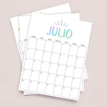 Load image into Gallery viewer, calendario para imprimir
