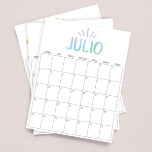 calendario para imprimir