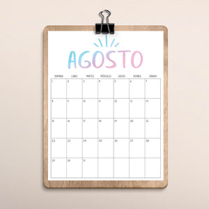 calendario para imprimir