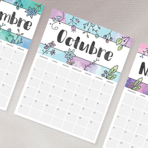 calendario para imprimir