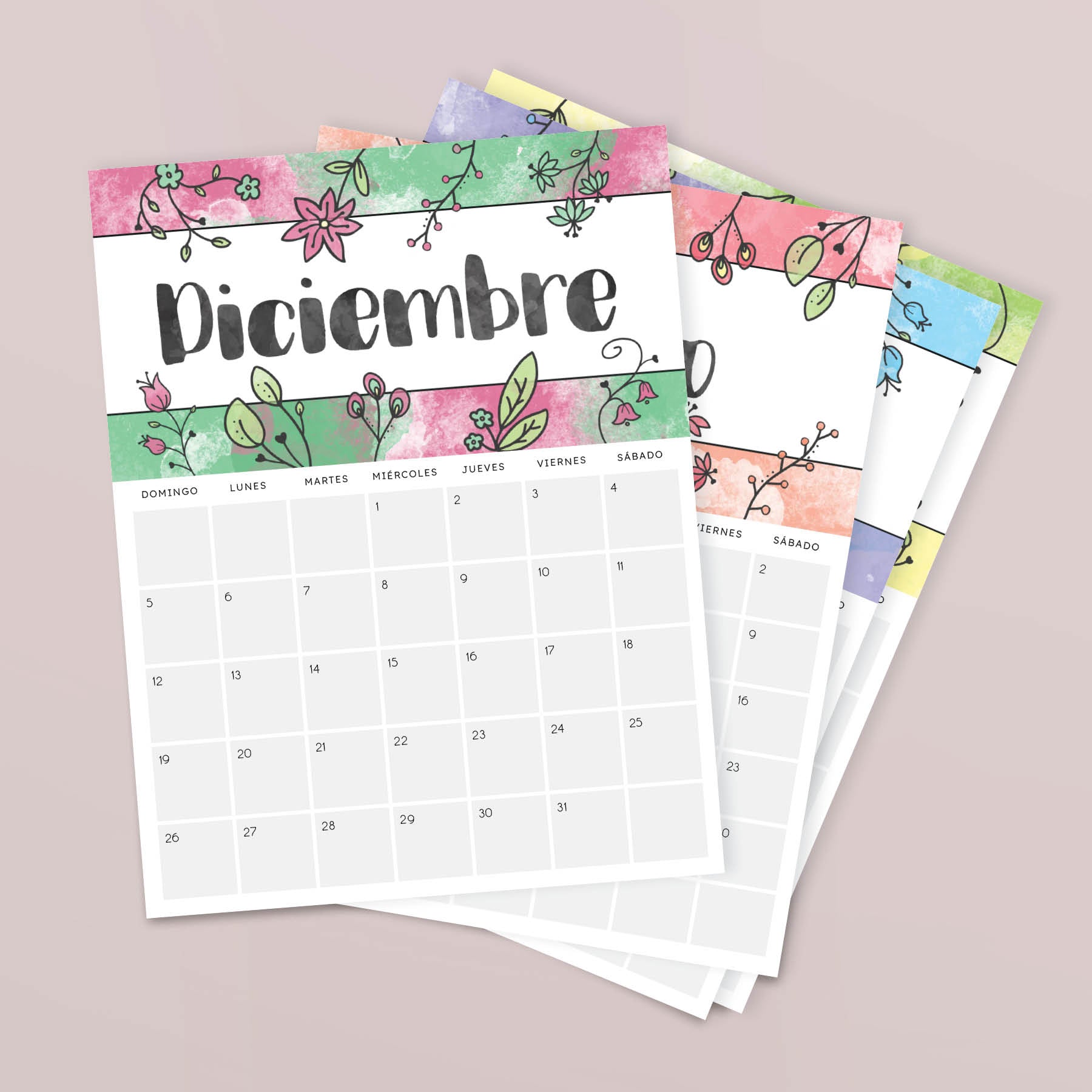 calendario para imprimir