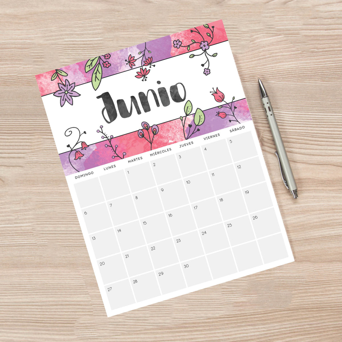 calendario para imprimir