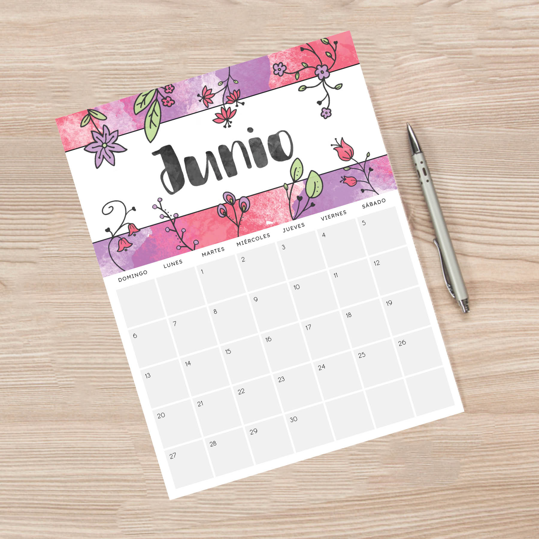 calendario para imprimir