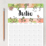 Load image into Gallery viewer, calendario para imprimir

