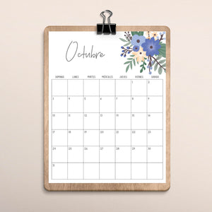 calendario para imprimir