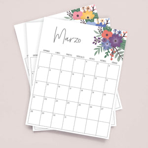 calendario para imprimir