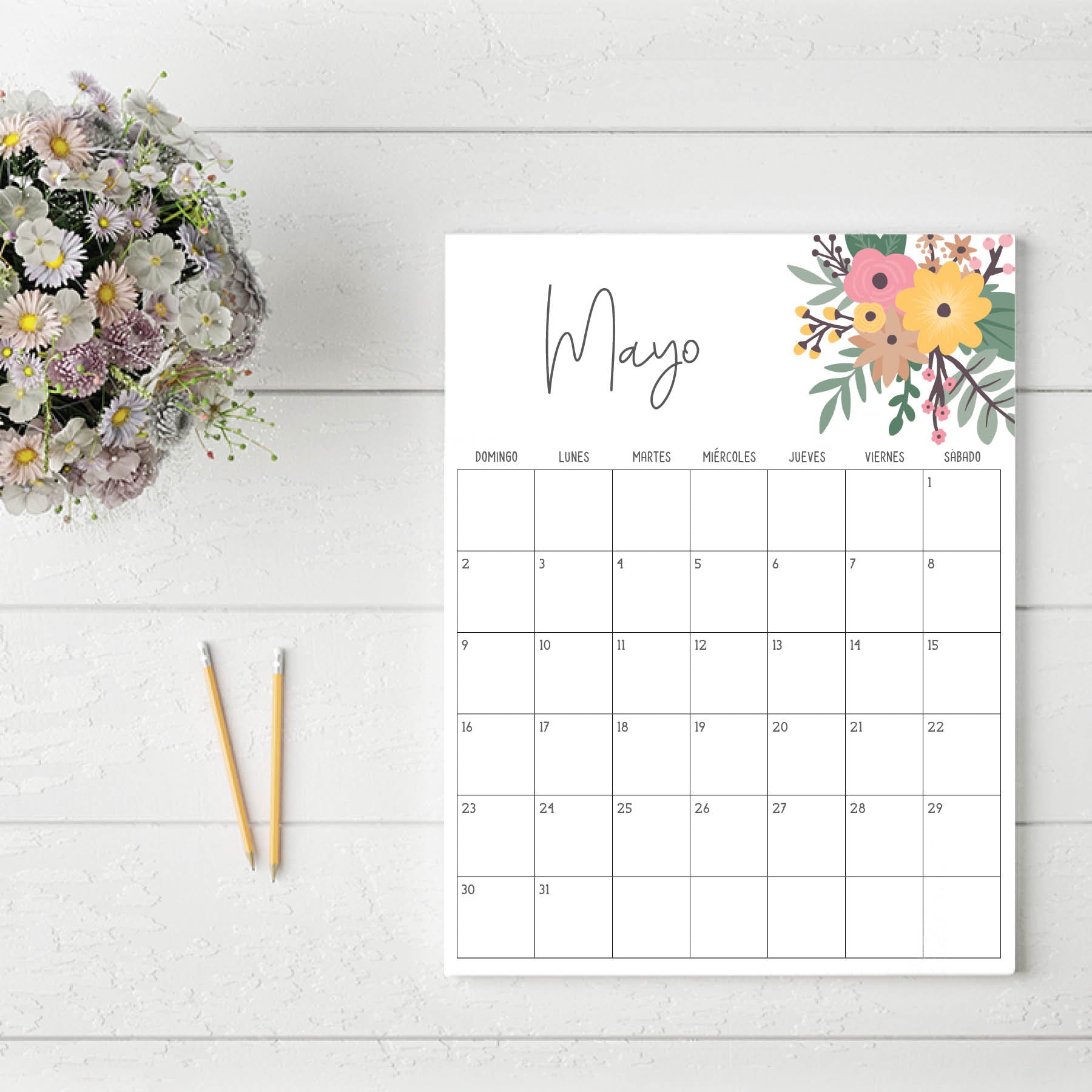 calendario para imprimir