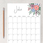 Load image into Gallery viewer, calendario para imprimir
