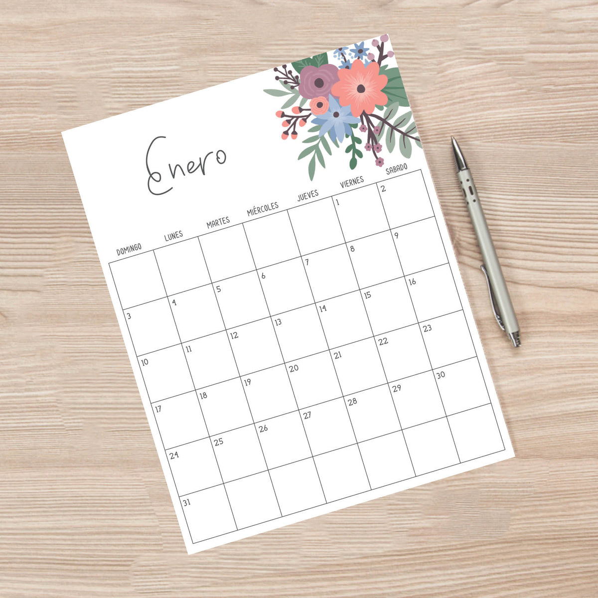 calendario para imprimir