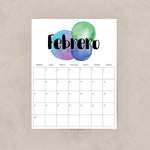 Load image into Gallery viewer, calendario para imprimir
