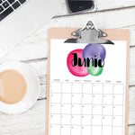 Load image into Gallery viewer, calendario para imprimir
