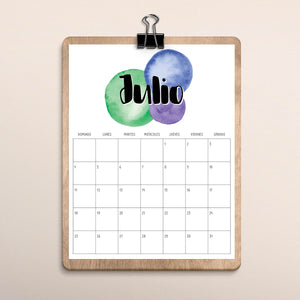 calendario para imprimir