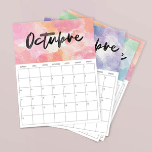 calendario para imprimir
