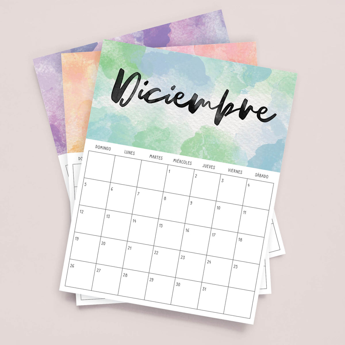 calendario para imprimir