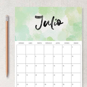 calendario para imprimir