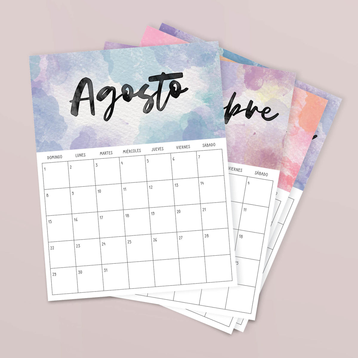 calendario para imprimir