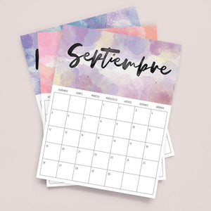 calendario para imprimir