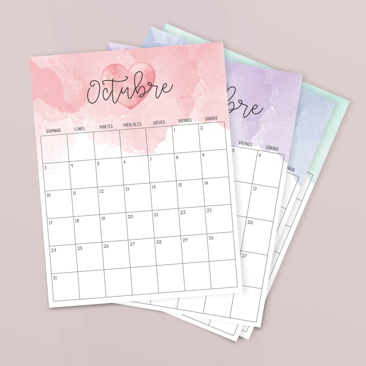 calendario para imprimir