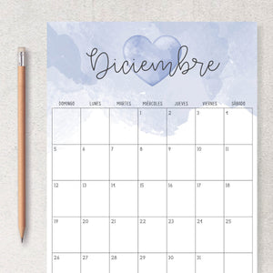 calendario para imprimir