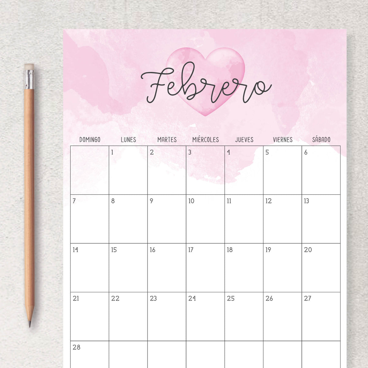 calendario para imprimir
