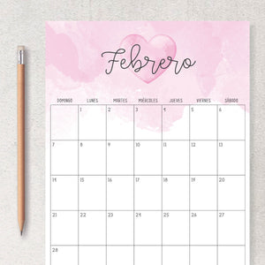 calendario para imprimir