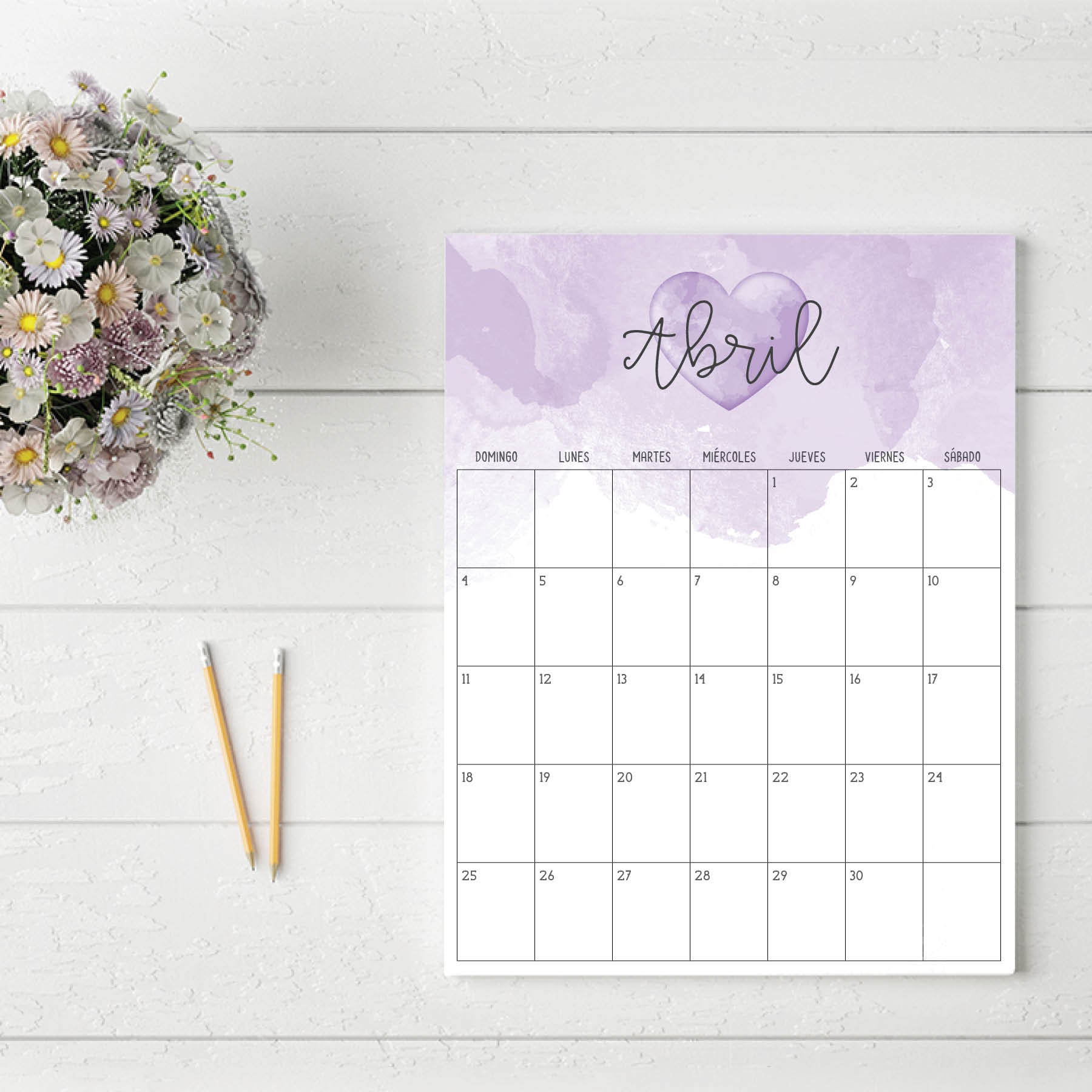 calendario para imprimir