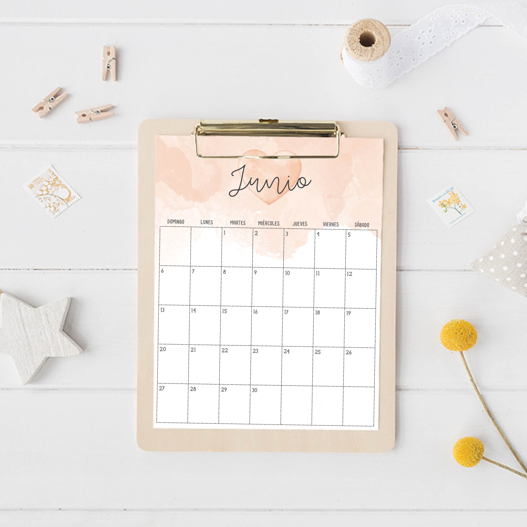calendario para imprimir