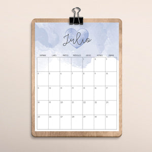 calendario para imprimir