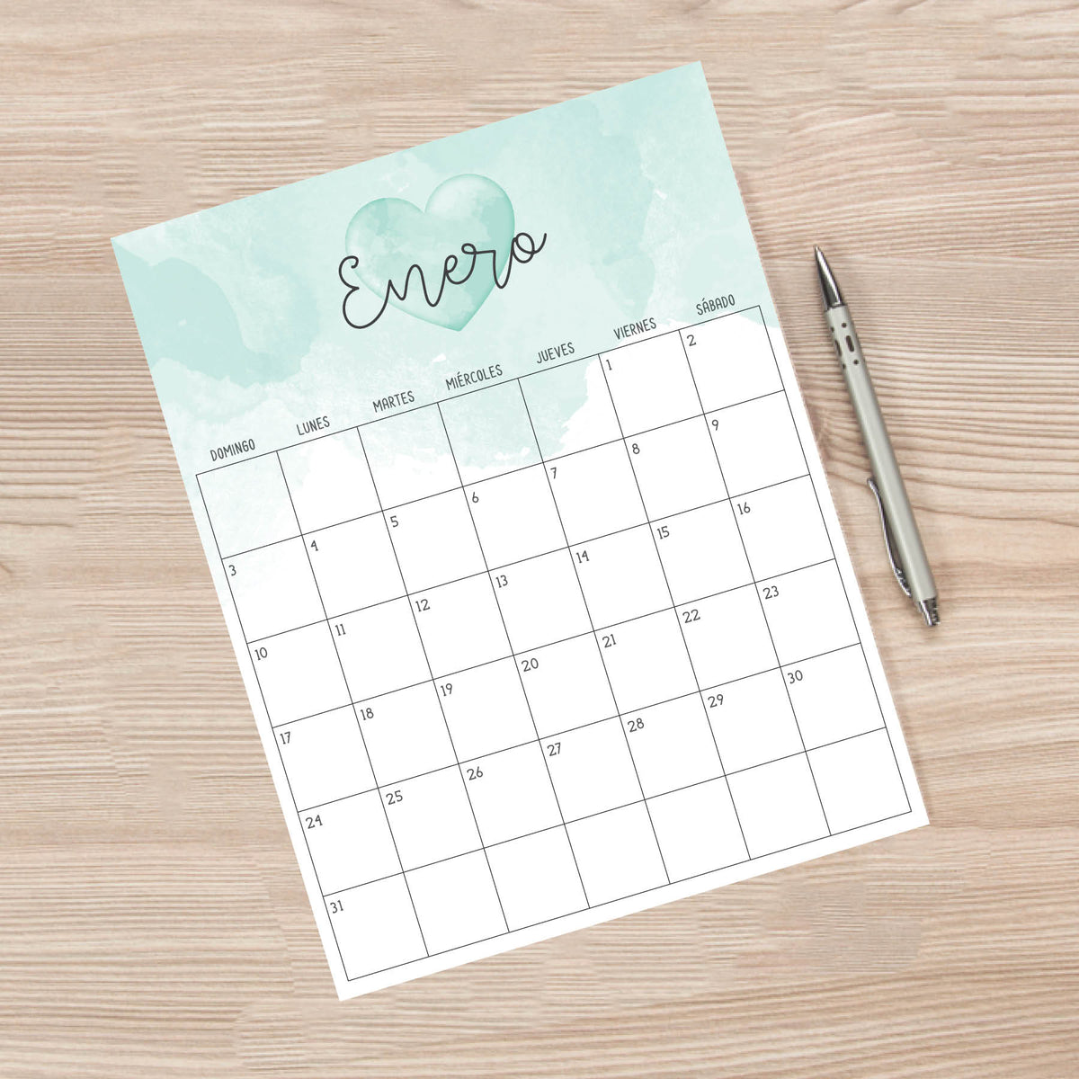calendario para imprimir