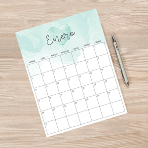 calendario para imprimir