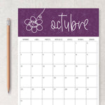 Load image into Gallery viewer, calendario para imprimir
