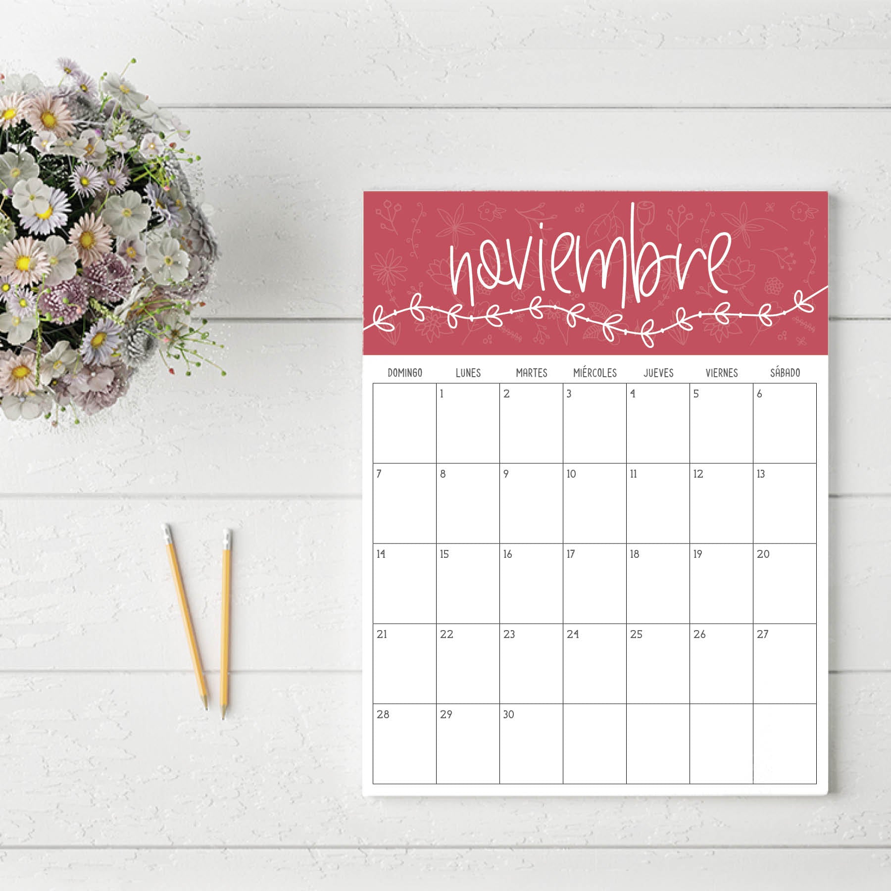 calendario para imprimir