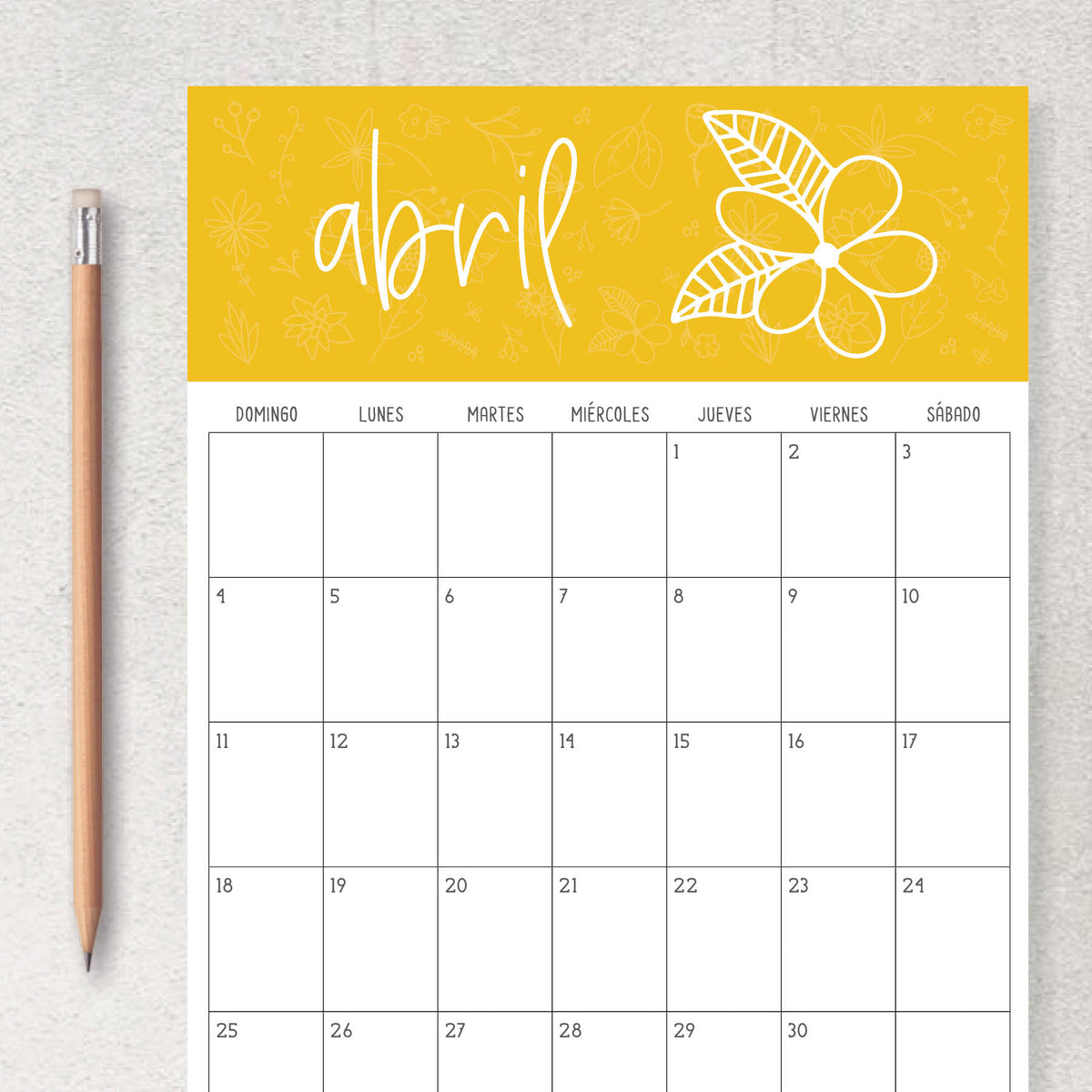 calendario para imprimir
