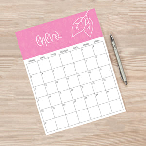 calendario para imprimir