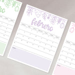 Load image into Gallery viewer, calendario para imprimir
