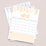 Load image into Gallery viewer, calendario para imprimir
