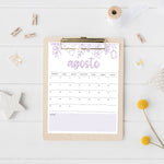 Load image into Gallery viewer, calendario para imprimir
