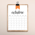 Load image into Gallery viewer, calendario para imprimir
