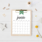 Load image into Gallery viewer, calendario para imprimir
