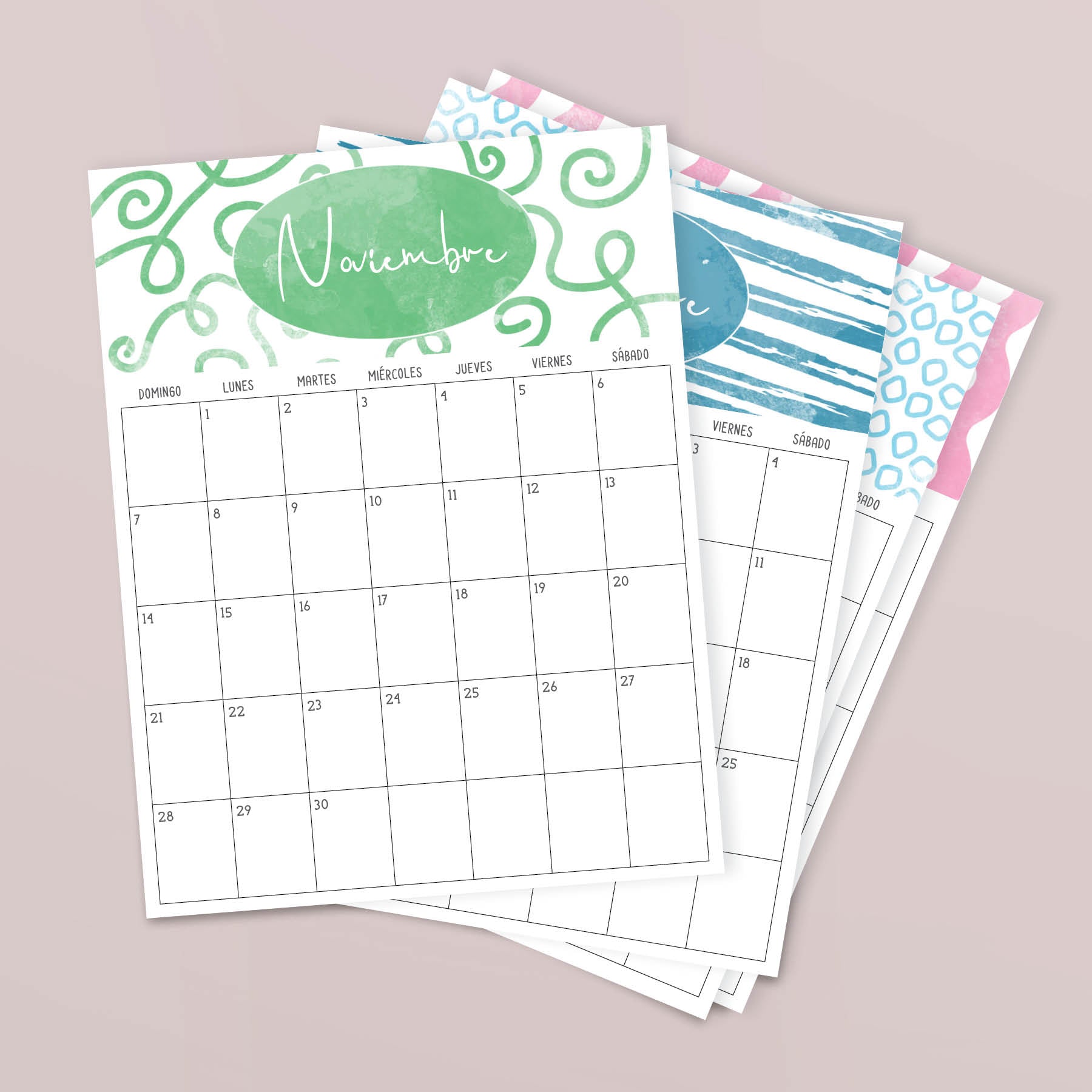 calendario para imprimir