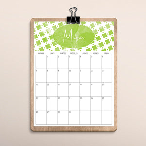calendario para imprimir