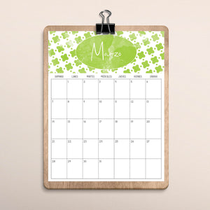 calendario para imprimir