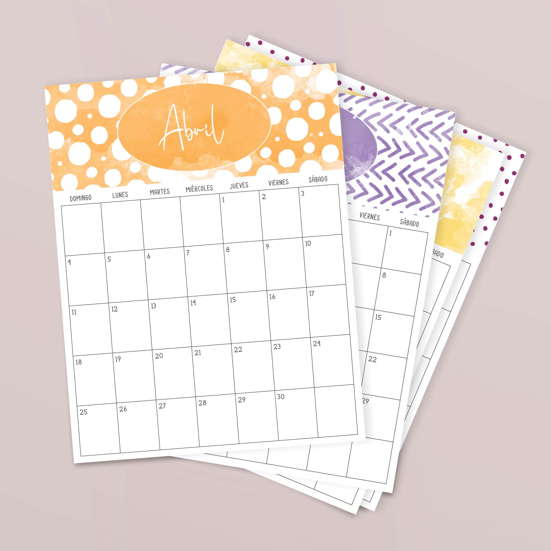 calendario para imprimir