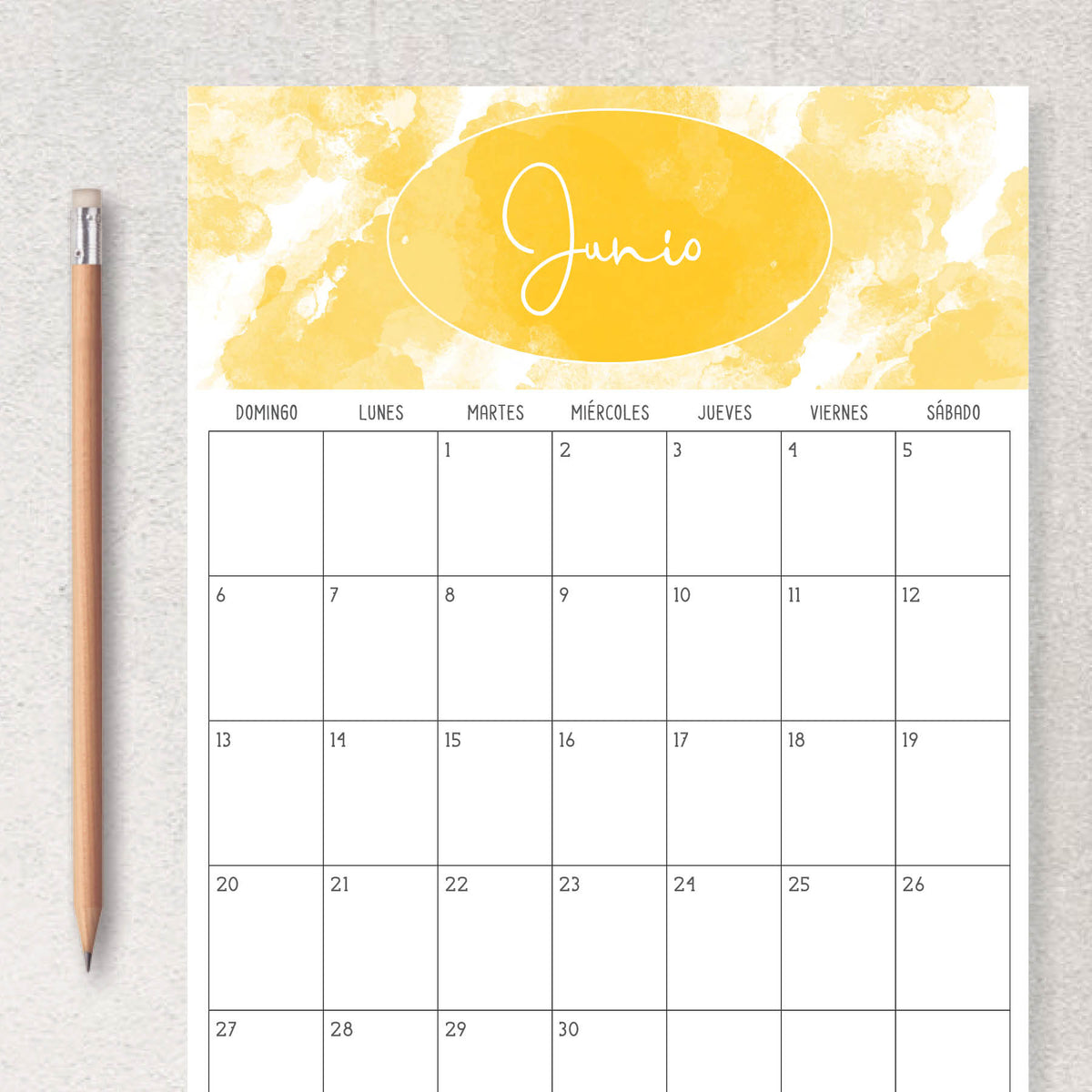 calendario para imprimir
