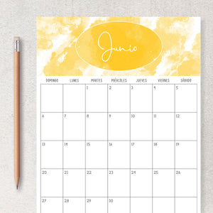 calendario para imprimir