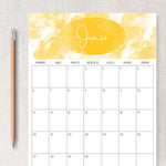 Load image into Gallery viewer, calendario para imprimir
